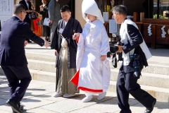 Japan, Osaka, Traditionelle Hochzeit