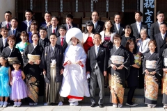 Japan, Osaka, Traditionelle Hochzeit