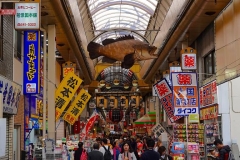 Japan, Osaka, Kuromon Market