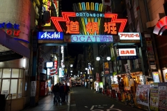 Japan, Osaka, Eingang Dotonbori