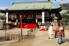 Japan, Osaka, Tenman-gu Schrein