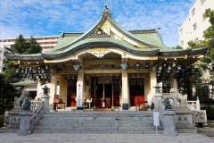 Japan, Osaka, Namba Yasaka-Schrein
