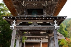 Japan, UNESCO Welterbedorf Shirakawago, Myozenji-Tempel