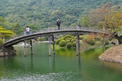 Japan, Takamatsu, Ritsurin-Koen Wandelgarten
