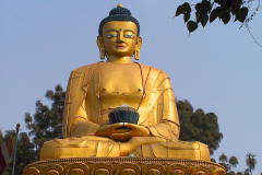 Nepal, Kathmandu, Tempelanlage Swayambhunath, Shoyembhu