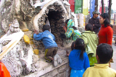 Nepal, Kathmandu, Tempelanlage Swayambhunath