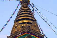 Nepal, Kathmandu, Stupa von Swayambhunath