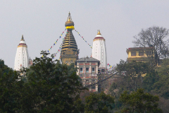 Nepal, Kathmandu, Tempelanlage Swayambhunath