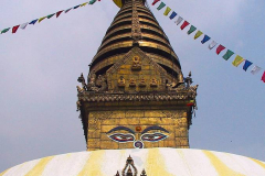 Nepal, Kathmandu, Stupa von Swayambhunath