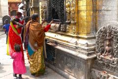 Nepal, Kathmandu, Tempelanlage Swayambhunath