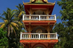 Laos, Vientiane, Wat Ong Teu, Trommelturm