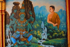 Laos, Vientiane, Wat Xieng Gneun