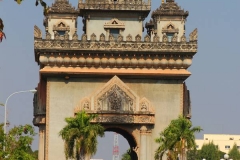 Laos, Vientiane, Patuxai, Siegestor