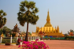 Laos, Vientiane, That Luang