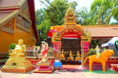 Laos, Vientiane, Wat Si Muang
