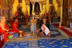 Laos, Vientiane, Wat Si Muang