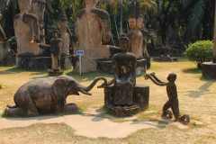 Laos, Vientiane, Buddha Park
