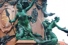 Leipzig, Mendebrunnen, Allegorie auf das Wasser