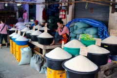 Laos, Luang Prabang, Phosy Markt, Reis