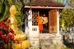Laos, Luang Prabang, Buddha Tag