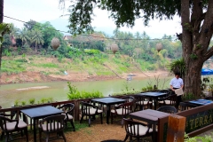 Laos, Luang Prabang, Am Mekong
