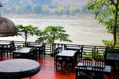 Laos, Luang Prabang, Am Mekong