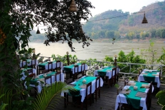 Laos, Luang Prabang, Am Mekong