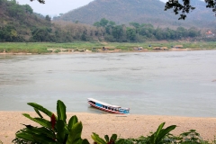 Laos, Luang Prabang, Am Mekong