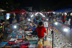 Laos, Luang Prabang, Nachtmarkt