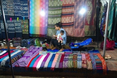 Laos, Luang Prabang, Nachtmarkt