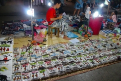 Laos, Luang Prabang, Nachtmarkt