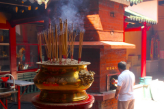 Malaysia, Kuala Lumpur, Guan Di Tempel