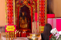 Malaysia, Kuala Lumpur, Guan Di Tempel