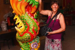 Malaysia, Kuala Lumpur, Guan Di Tempel