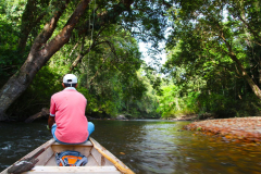 Malaysia, Taman Negara, Bootsfahrt zu den Stromschnellen von Lata Berkoh
