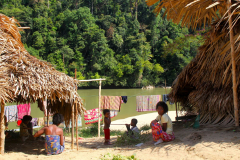 Malaysia, Taman Negara, Einheimischendorf
