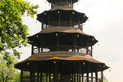 München, Englischer Garten, Chinesischer Turm