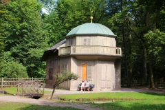 München, Schlosspark Nymphenburg, Hexenhäuschen im Prinzengarten