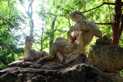 München, Schlosspark Nymphenburg, Gruppe des Pan