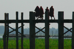 Myanmar, Amarapura, U Bein Brücke