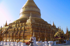 Myanmar, Bagan, Shwezigon Pagode