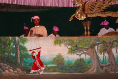 Myanmar, Bagan, Sithu, Birmanisches Tanz- und Marionettentheater