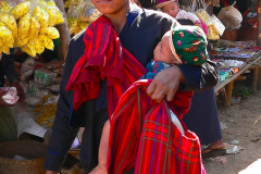 Myanmar, Inle-See, Taung Tho Markt, Volksgruppe Pa-O