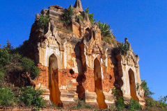 Myanmar, Indein-Dorf, Shwe Indein Pagodenkomplex