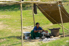 Myanmar, Unterwegs auf dem Weg nach Bago