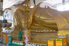 Myanmar, Bago, Shwe Thalyaung Pagode, Liegender Buddha von Bago