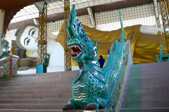Myanmar, Bago, Shwe Thalyaung Pagode, Liegender Buddha von Bago
