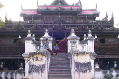 Myanmar, Mandalay, Shwenandaw Kyaung Kloster Goldener Palast