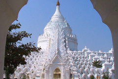 Myanmar, Mingun, Hsinbyume Pagode