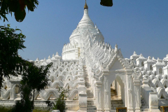 Myanmar, Mingun, Hsinbyume Pagode